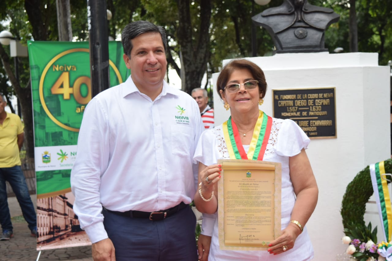 Mérito Educativo, Gloria González Perdomo.